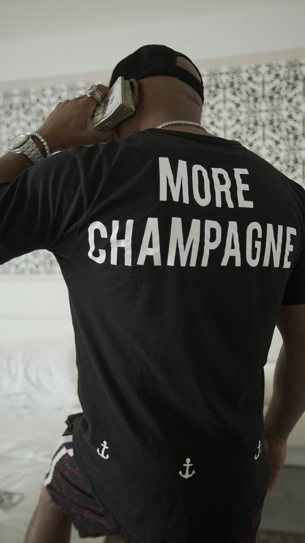 MORE CHAMPAGNE Tee